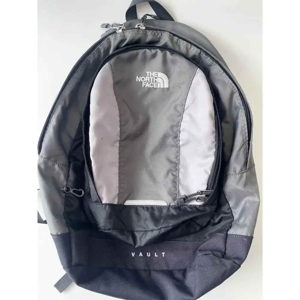 The North Face Vault Backpack Black and Gray