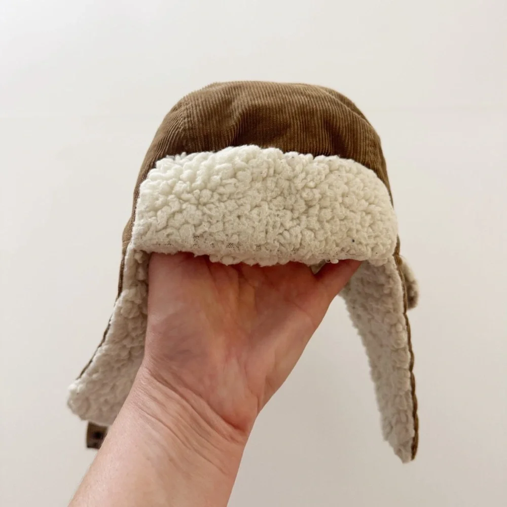 Janie and Jack Corduroy Trapper Hat