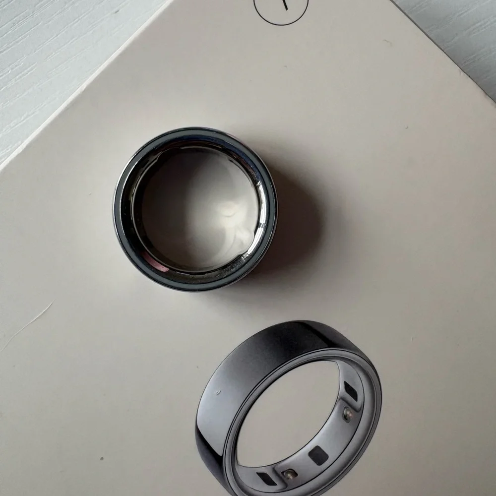Oura silver ring