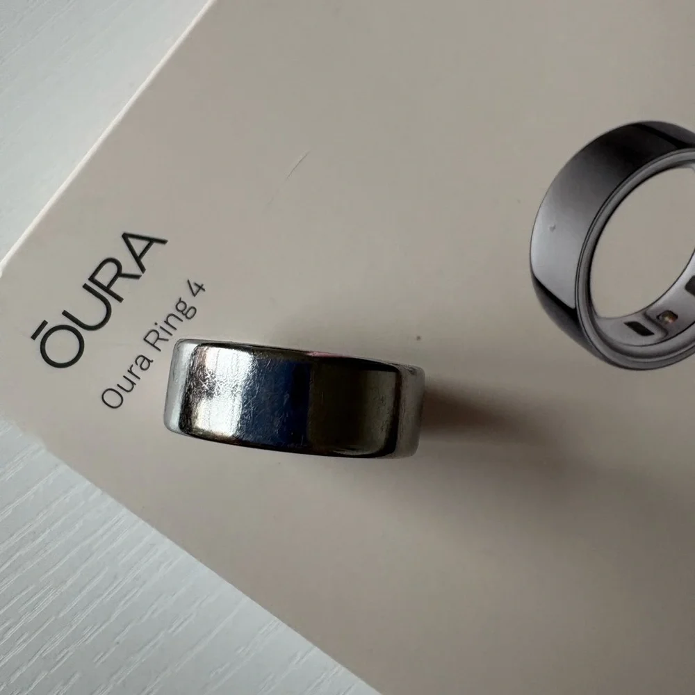 Oura silver ring