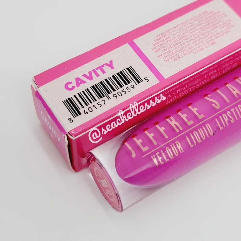 Jeffree Star velvety transfer