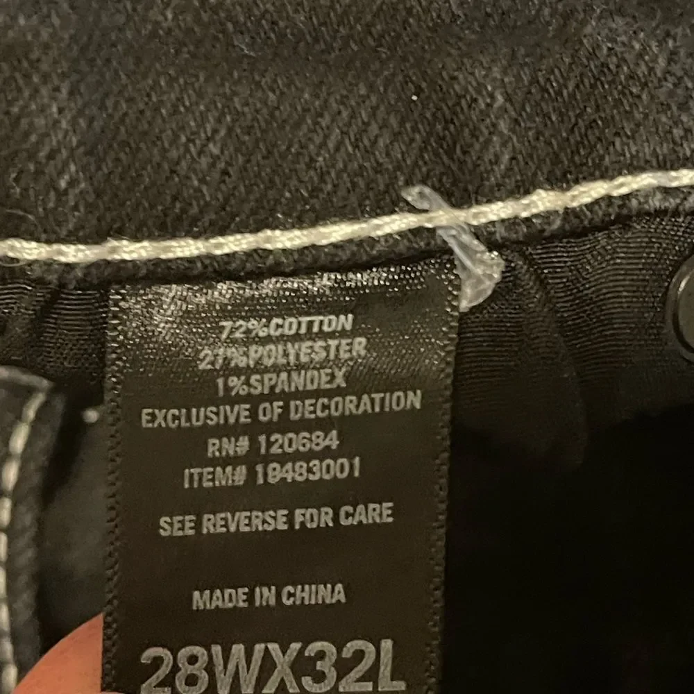 Hot Topic Women's Black jeans W28 X 32L