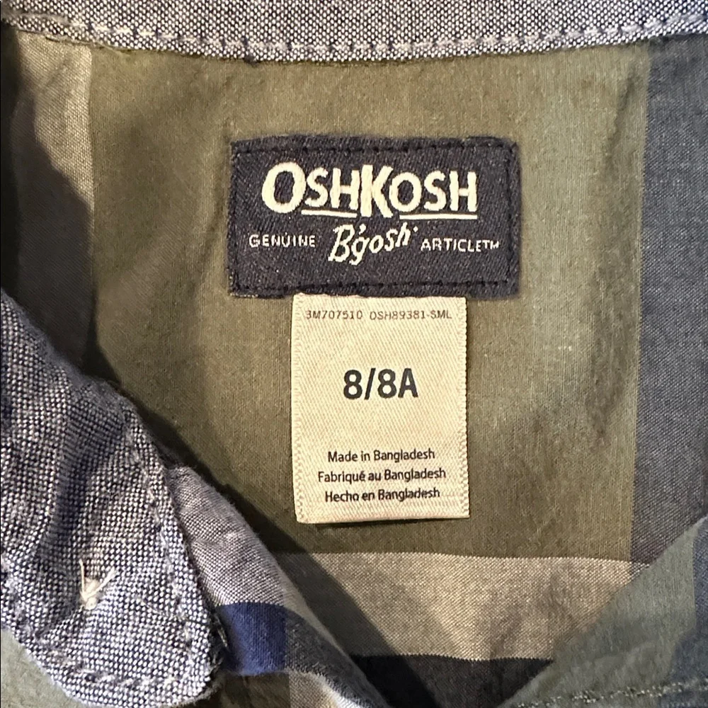 OshKosh Bgosh charming plaid