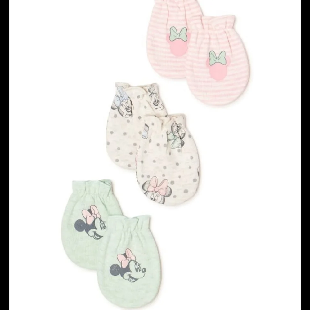 Disney Minnie Mouse Baby Girl's Mittens