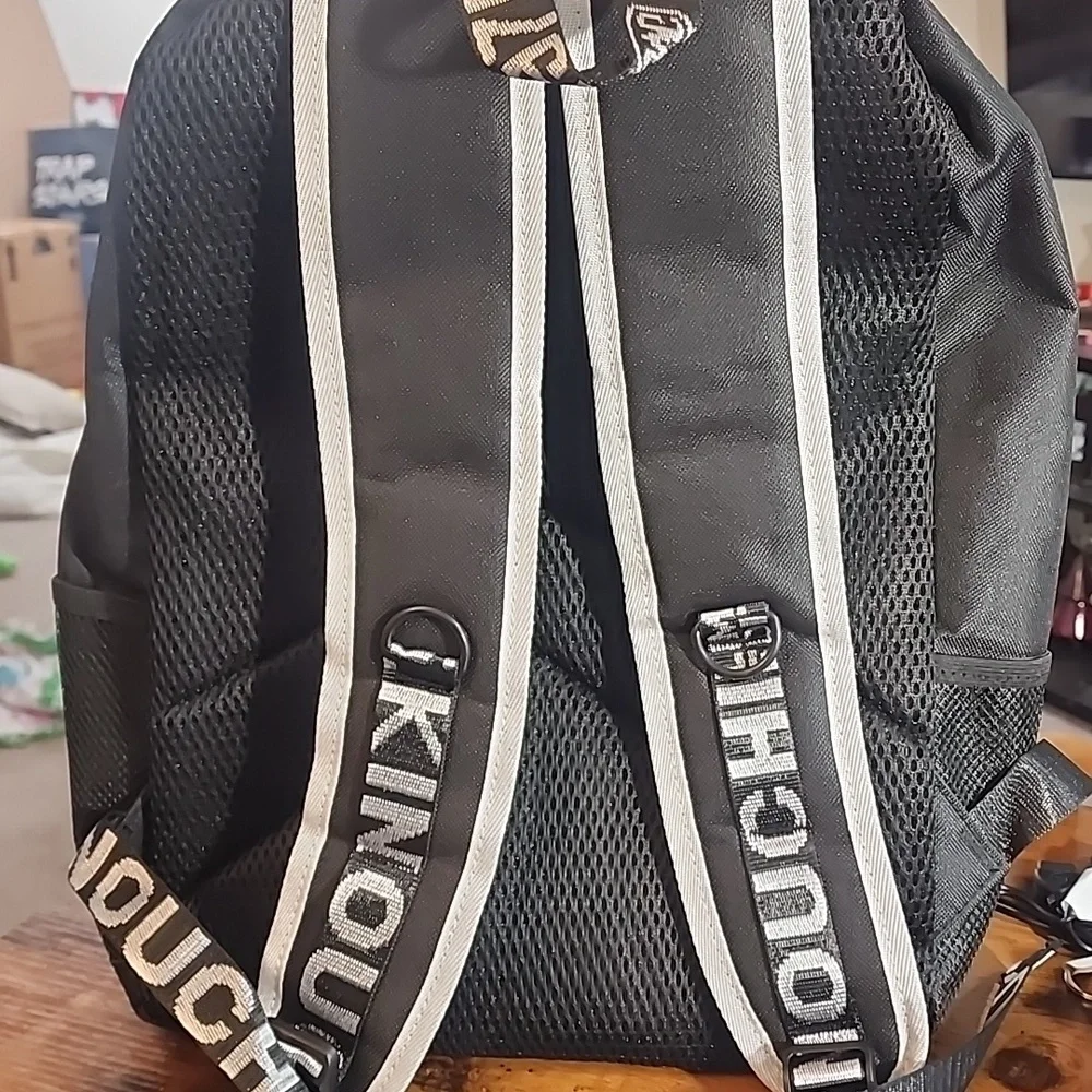Men's 2pcs Minimalist Casual Business Backpack Set Shoulder Bag And Chest Bag.