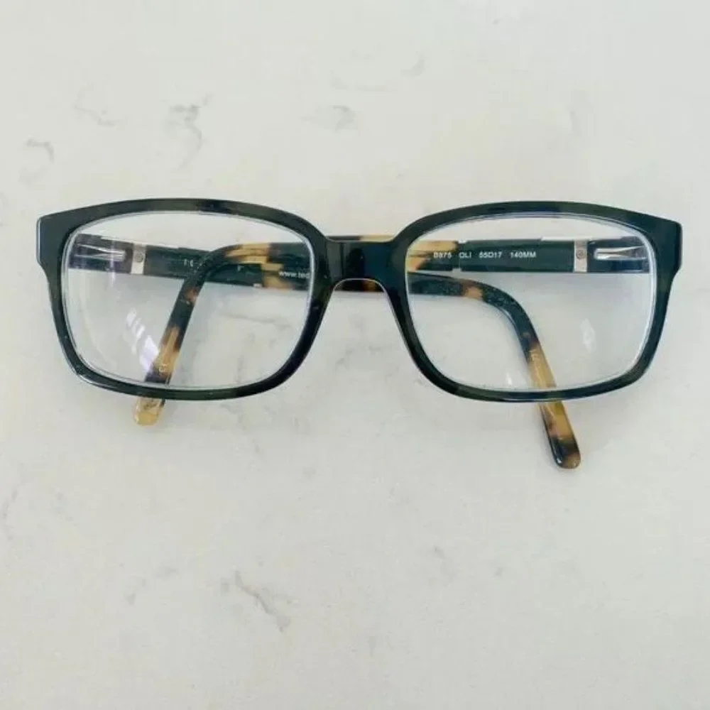 Ted Baker Women’s Black and Brown Tortoise Eyeglass Frame Only