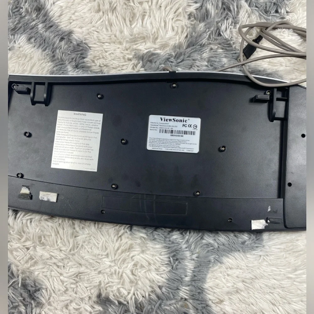 ViewSonic KBM-KP-202 2-Tone 104 Normal Keys 33 function keys Standard Keyboard