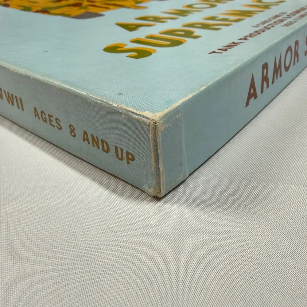 Armor Supremacy 1979 Battleline WWII Tank Card Game COMPLETE 108 Cards VTG