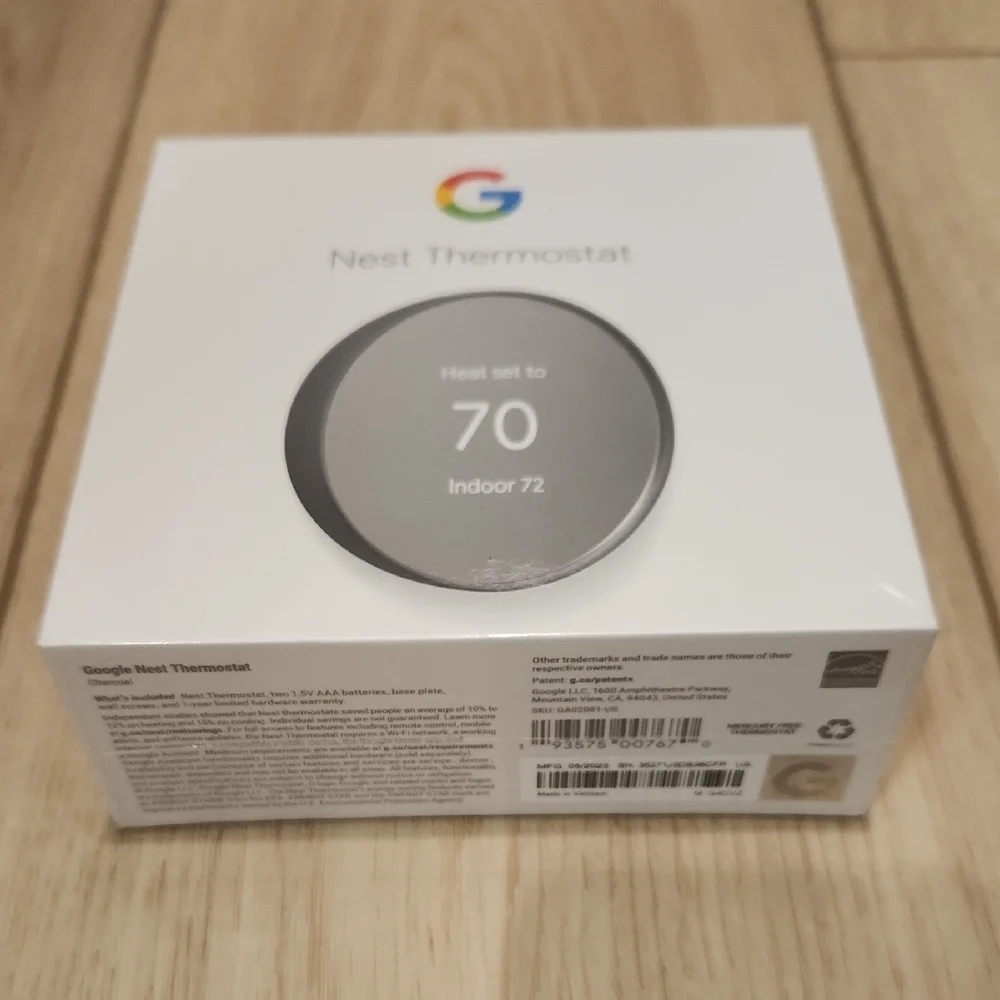 google efficient temperature