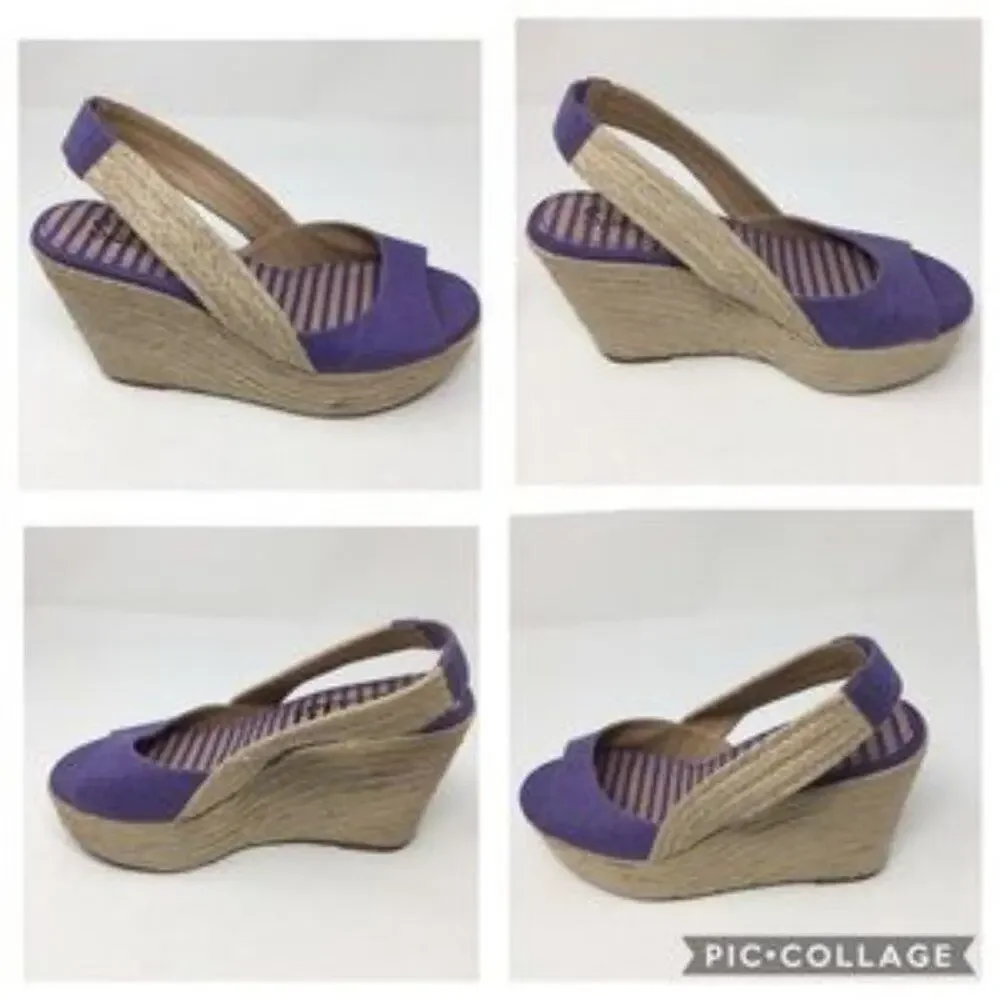 Splendid purple espadrille