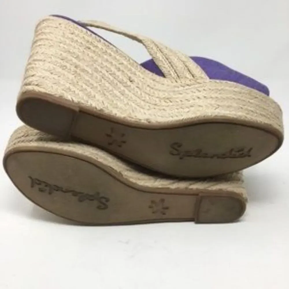 Splendid purple espadrille