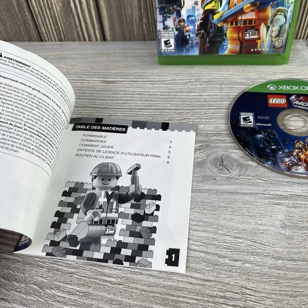 Xbox lego movie