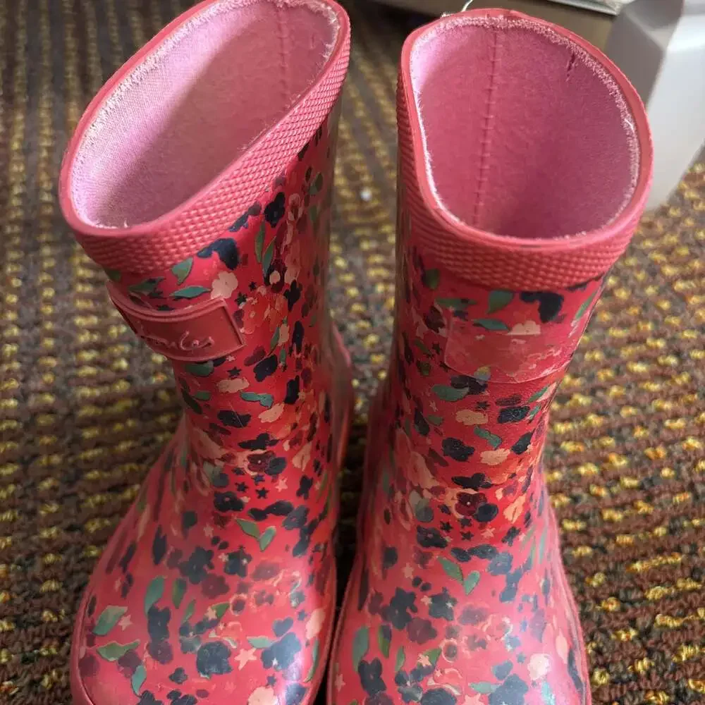 Joules girls red