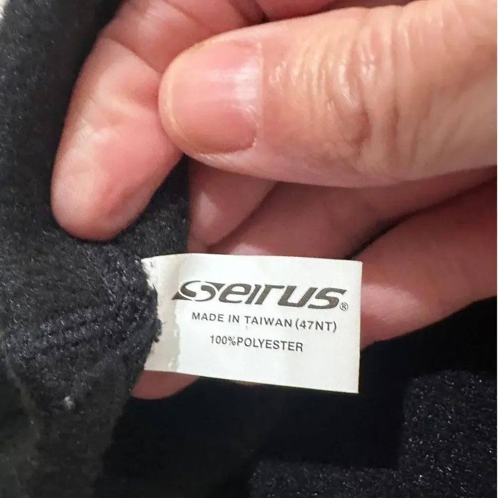 Seirus Jr. Thick-N-Thin Headliner Gray Camo Fleece Neck-Up Balaclava Dry Wicking
