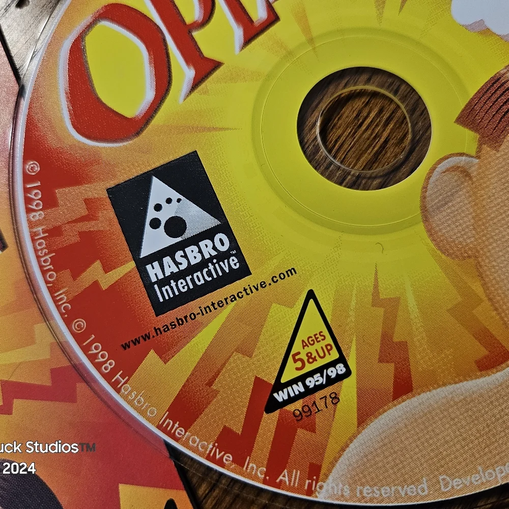 Operation PC CD-ROM Game Hasbro Windows 95 98