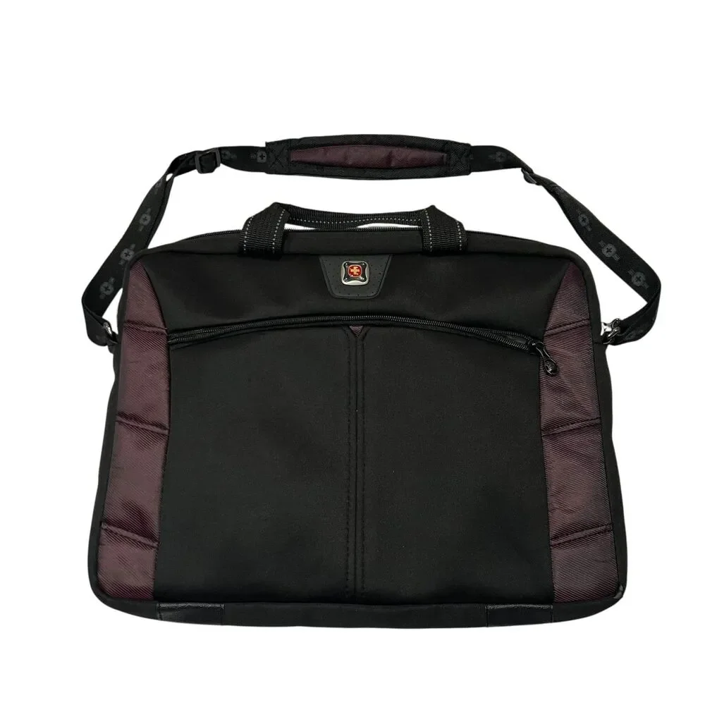 Wenger Swissgear Padded Messenger Laptop Case 16inch Shoulder Bag Black