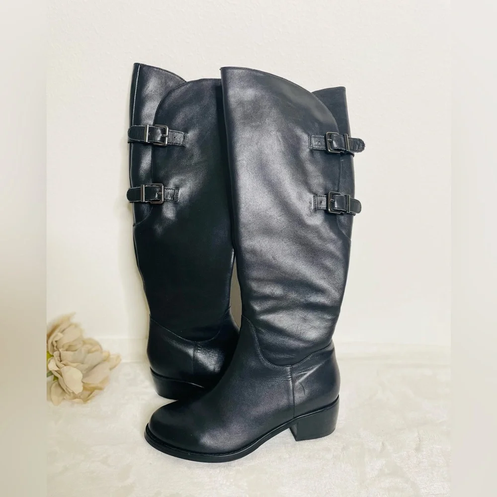 Genuine Leather Riding Boots. Worn Only Few Times.‎