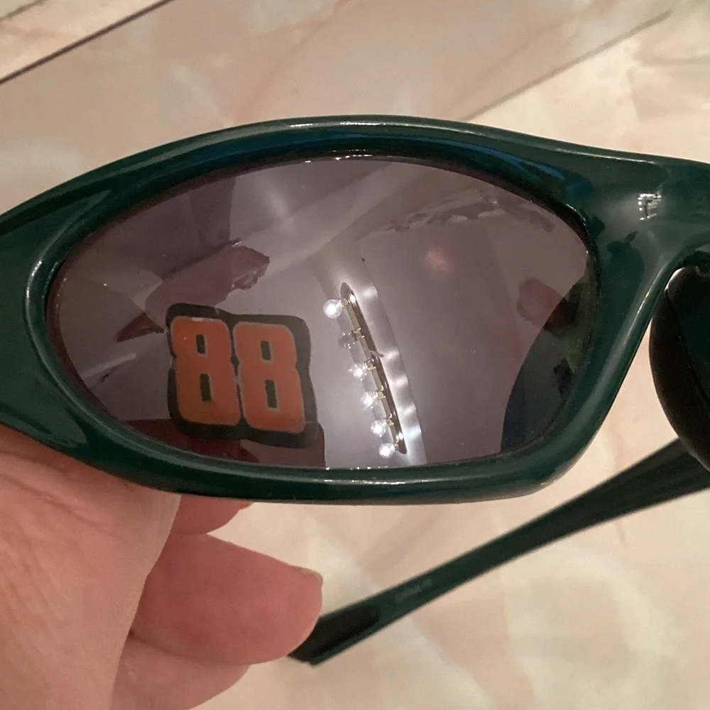 Dale Earnhardt Jr. Kids 88 Dark Green Sunglasses With Maximum UV Protection