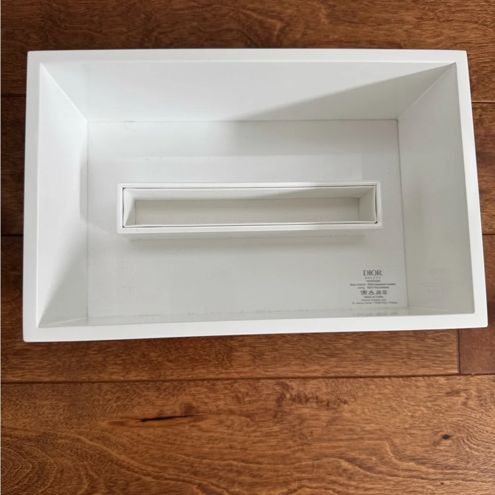Christian Dior Jewelry Box w/ Magnetic Mirror Lid