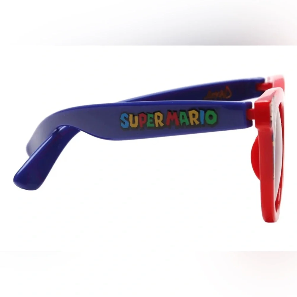 Super Mario Bros vibrant red