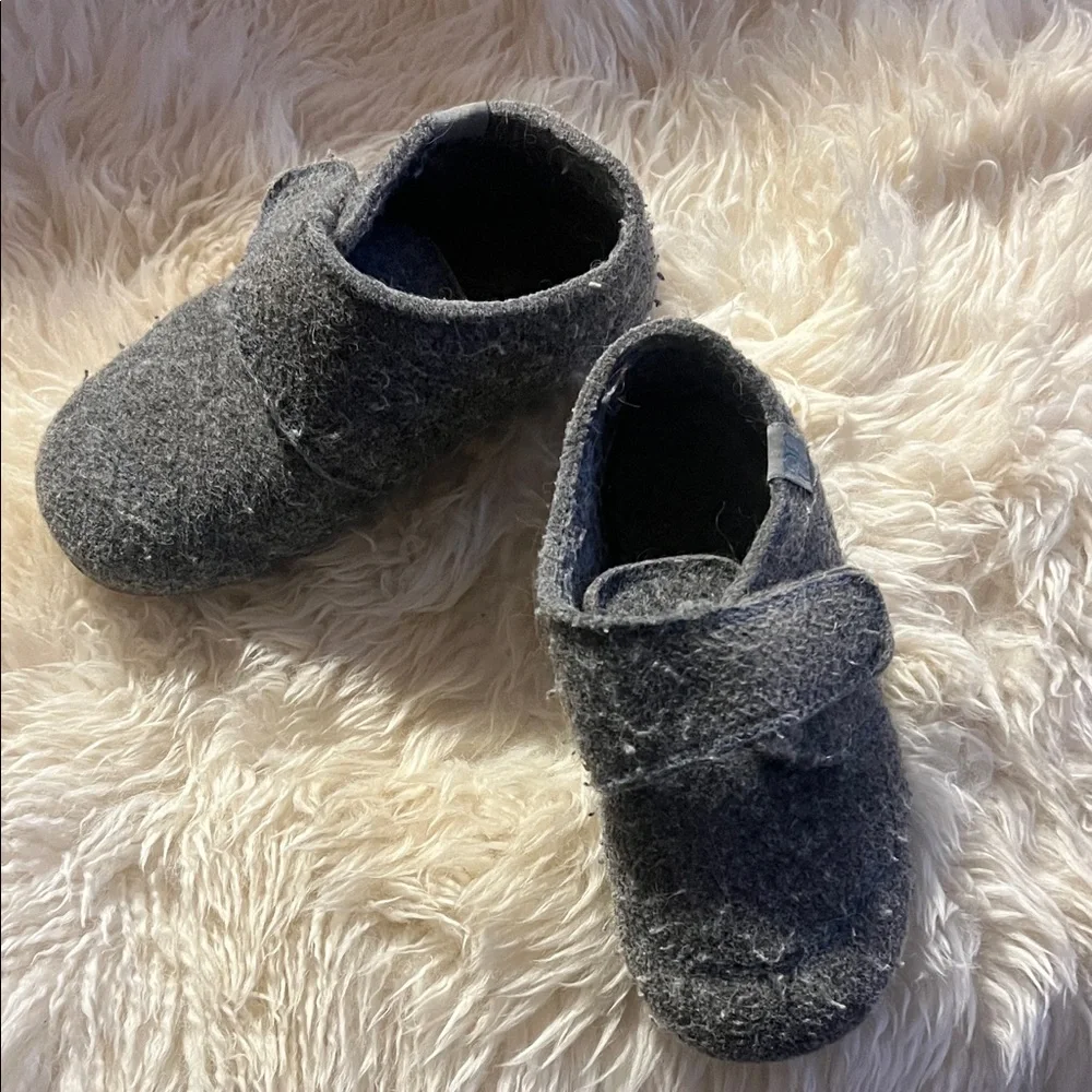 Felted Wool Slippers/ Kids