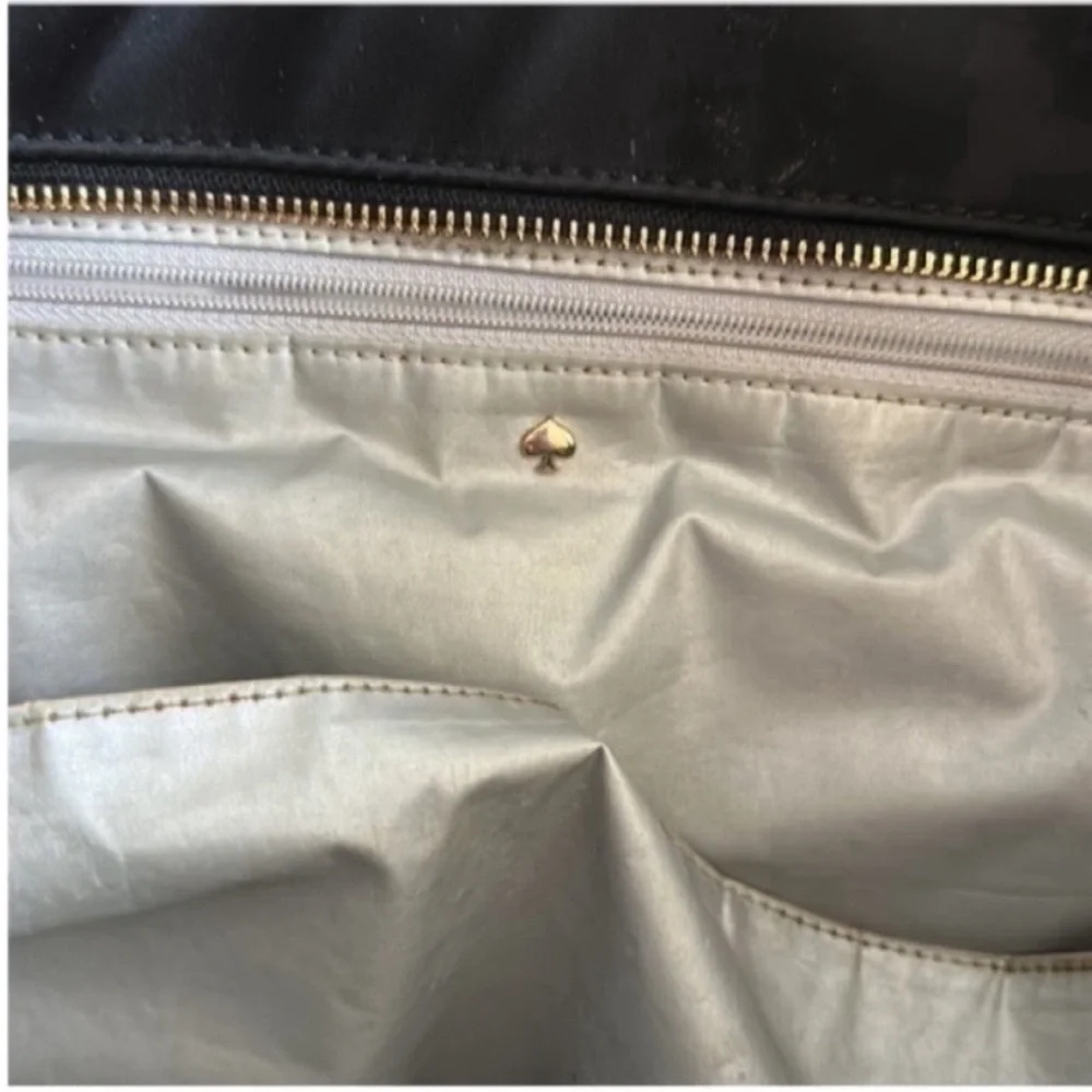 kate spade black quilted