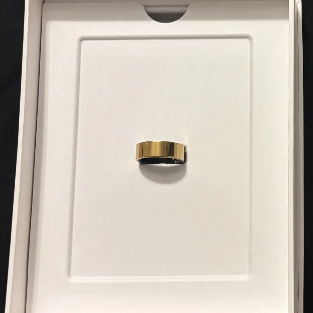 Ultrahuman Ring Air - Bionic Gold - Size 8