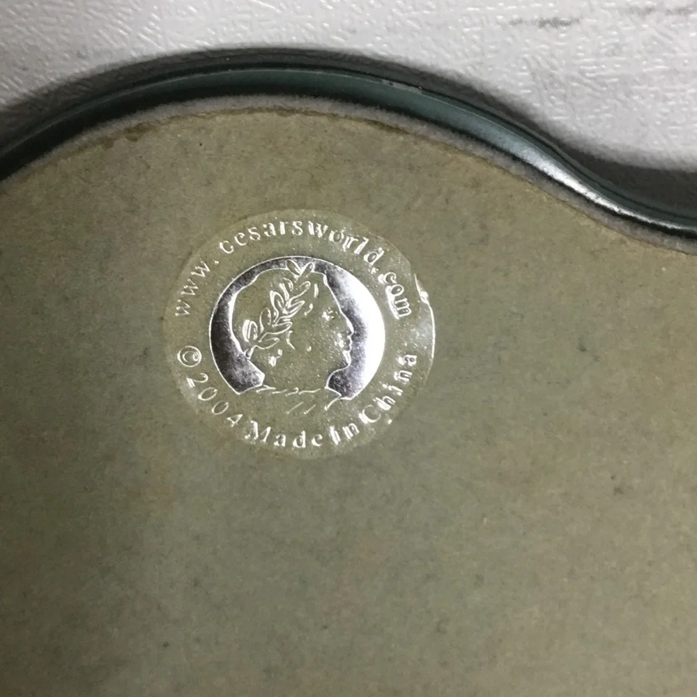 Cesars World Princess Beveled Etched Handheld Vanity Mirror - B245