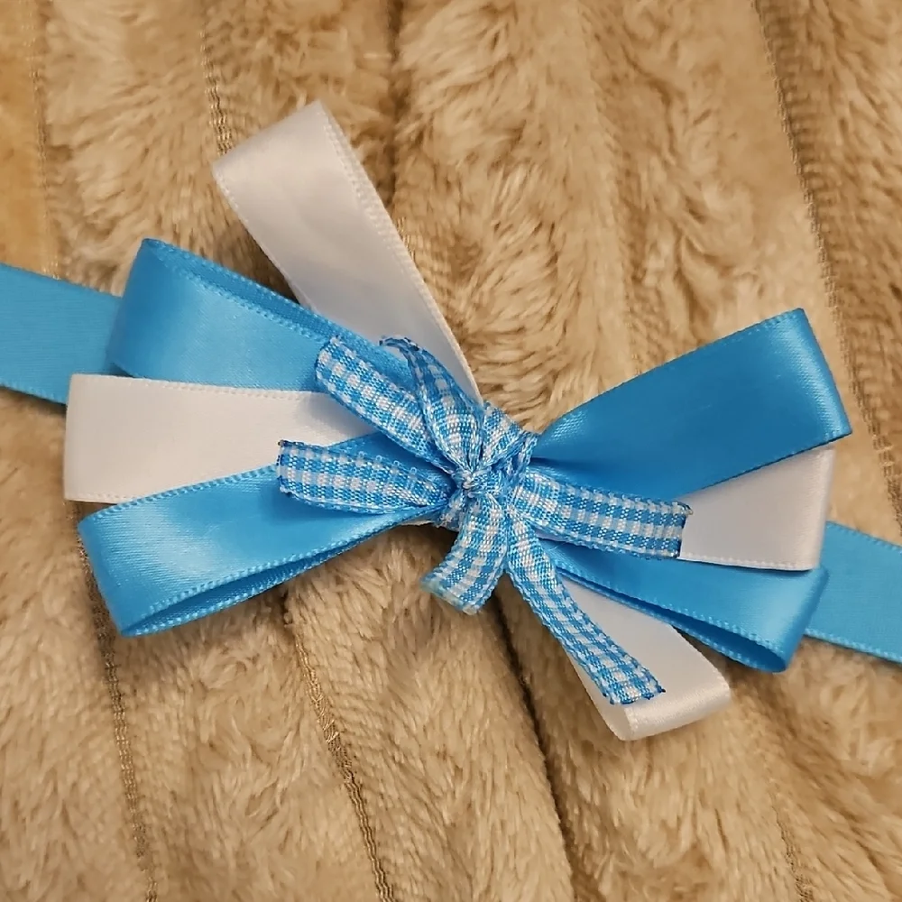 Custom made by Kendahl elegant blue