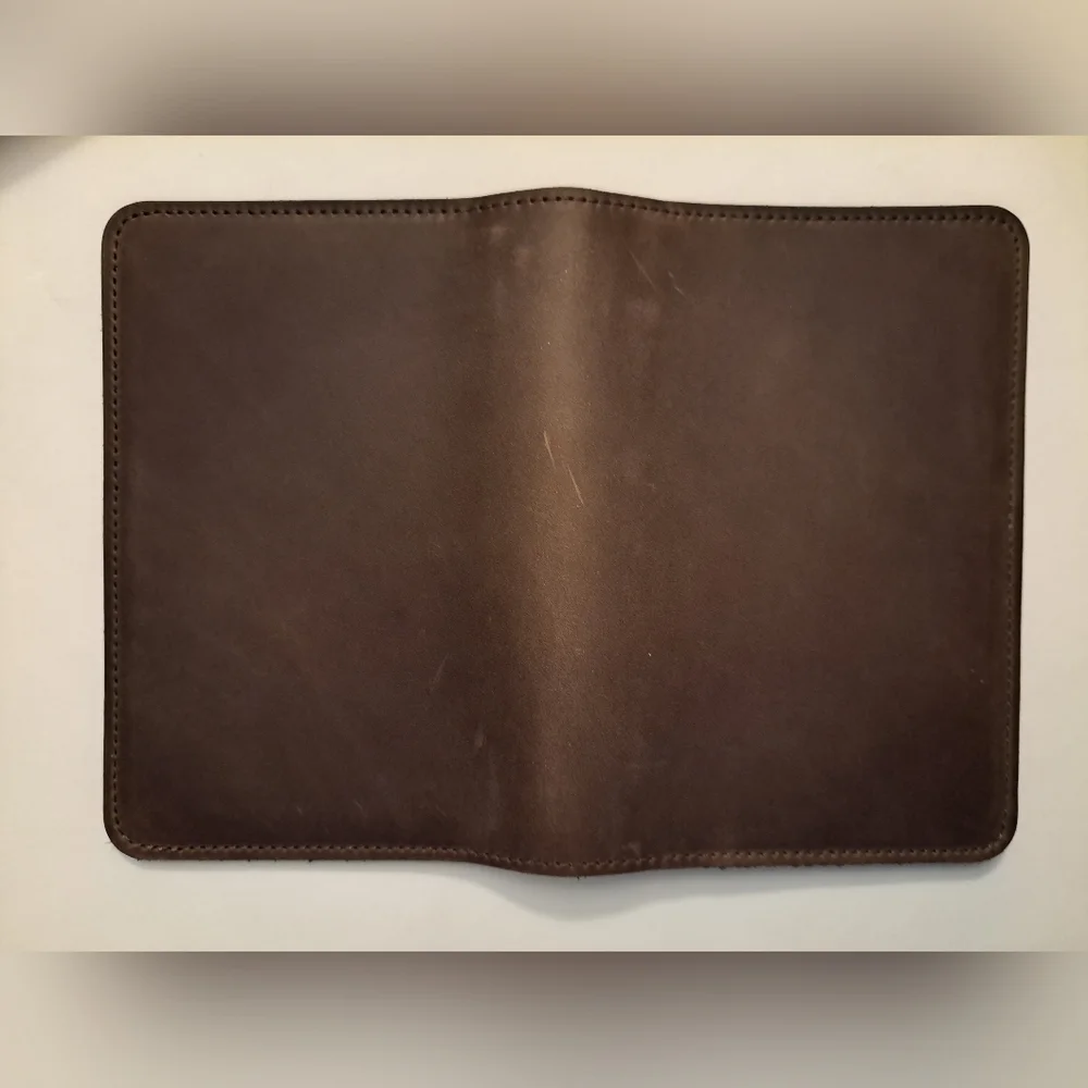 N/A leather passport