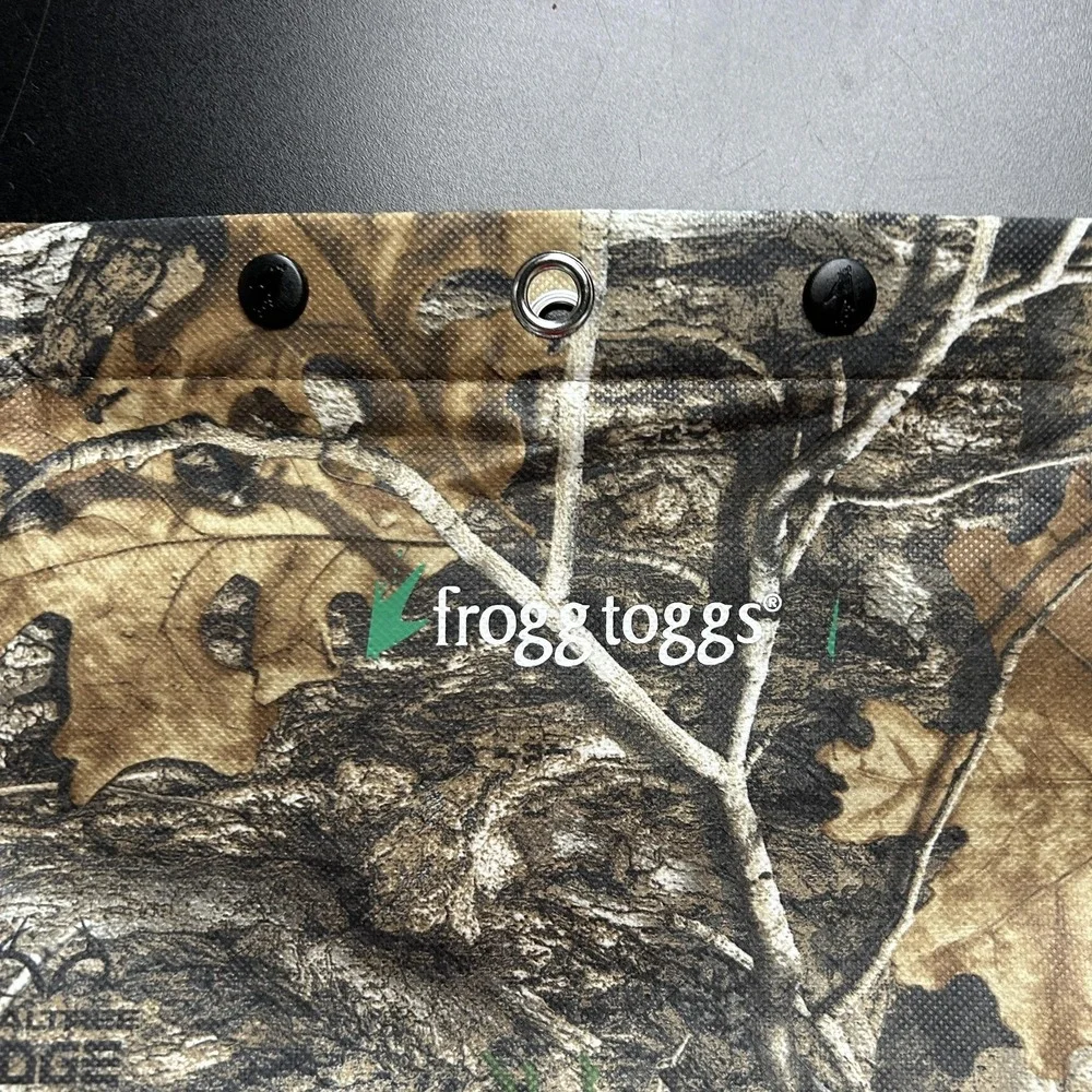Frogg Toggs Camo Utility Pouch Realtree Brown Hunting Gear Bag One Size Snap