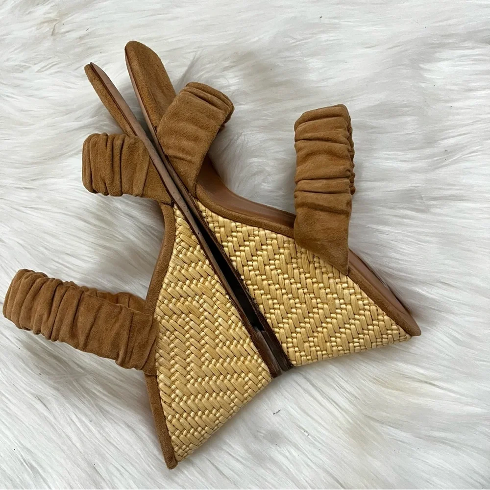 STAUD tan suede