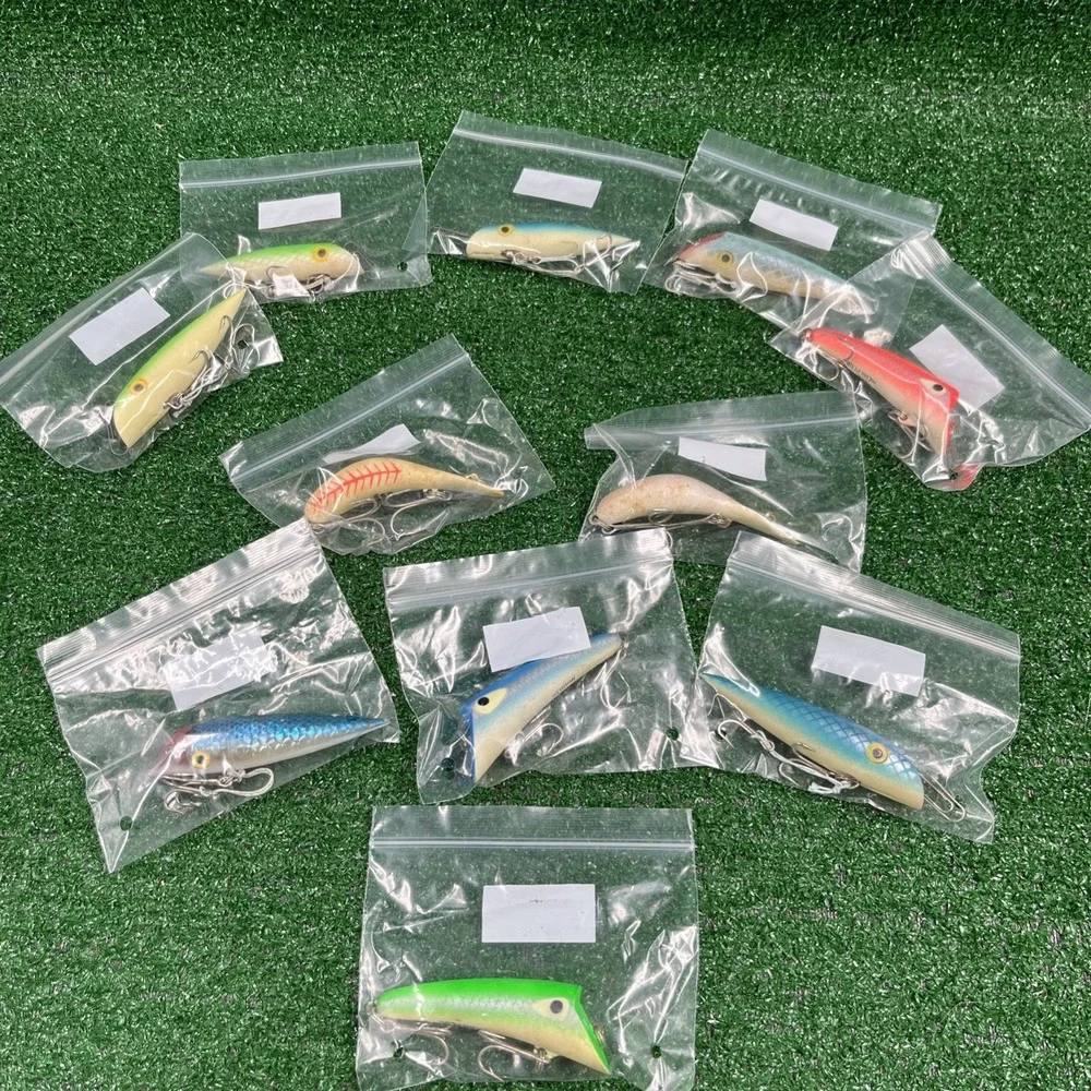 Vintage Heddon Fishing Lure Lot Of 11 In Excellent Condition See‎ Pictures