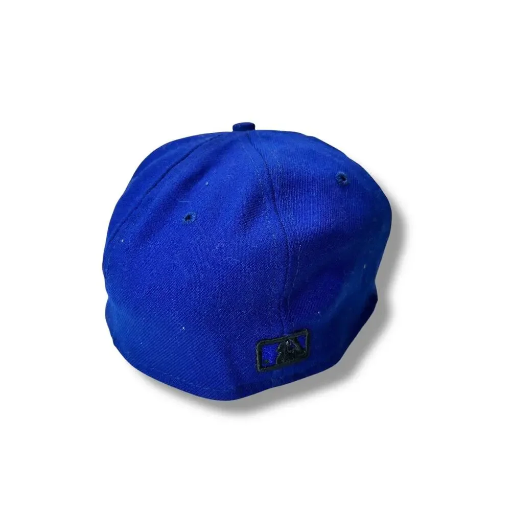 Los Angeles Dodgers Chess New Era 59Fifty Baseball Hat Size‎ 7-1/4 MLB Fitted