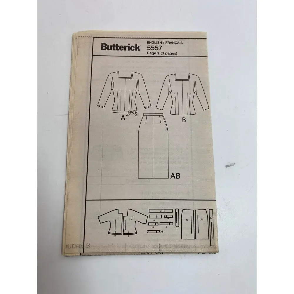 Butterick faille may available