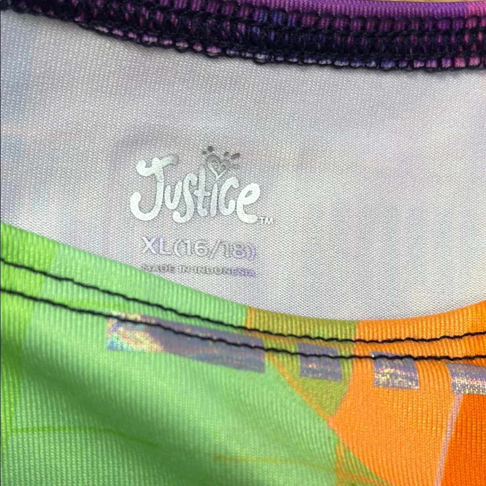 Justice colorful athletic