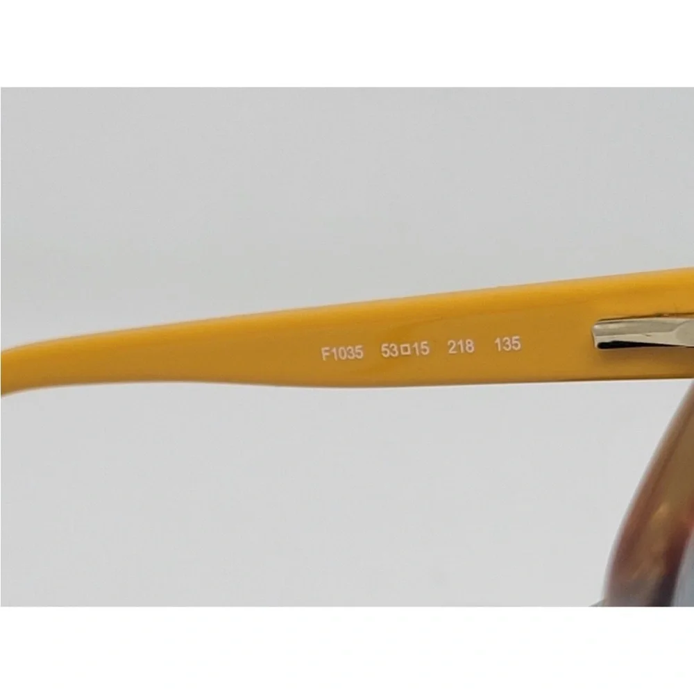 Fendi Women's Eyeglasses F1035 Tortoise/Orange Cat Eye Frame Italy 53□15 135