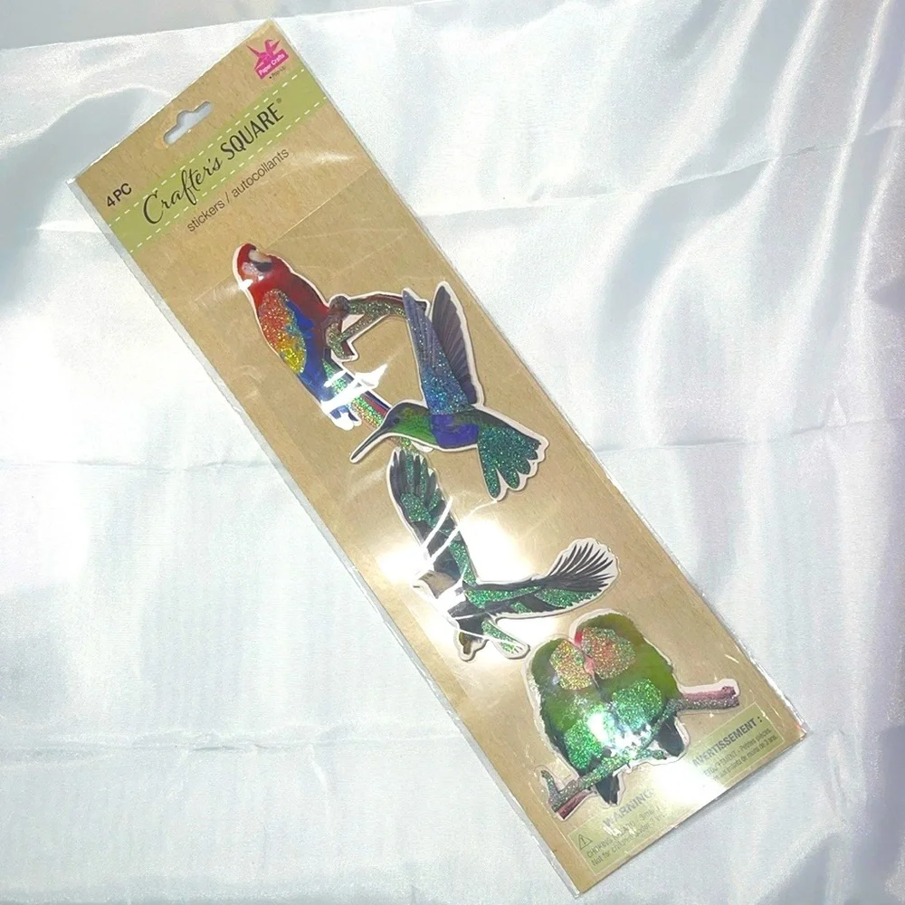 Bird Stickers - Multicolor