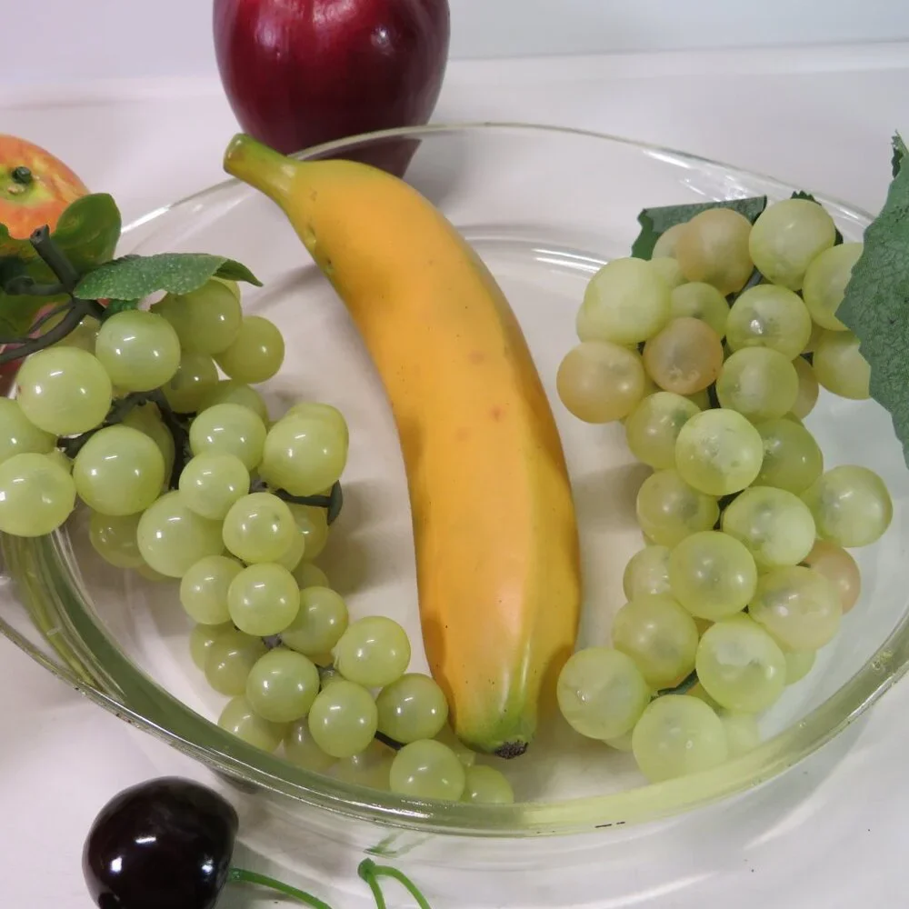 Large Vintage faux fruit collection for decor (variety of sizes)