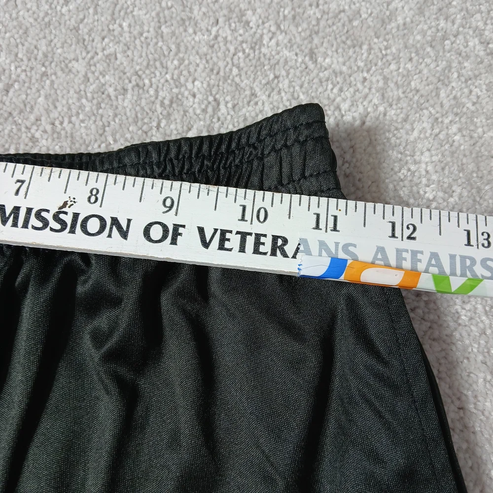 Kids Black Shorts with Green Paw Print