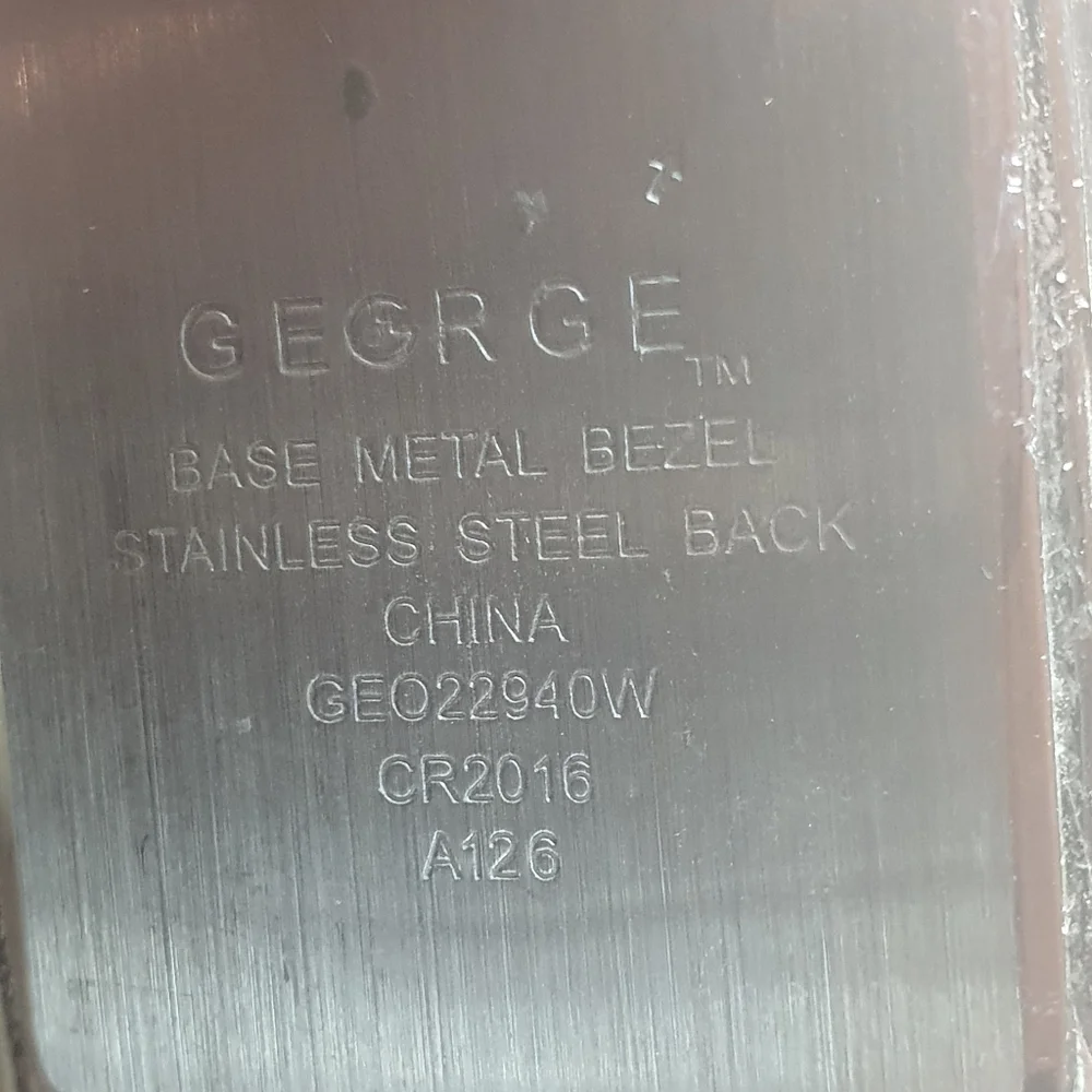 George excellent used