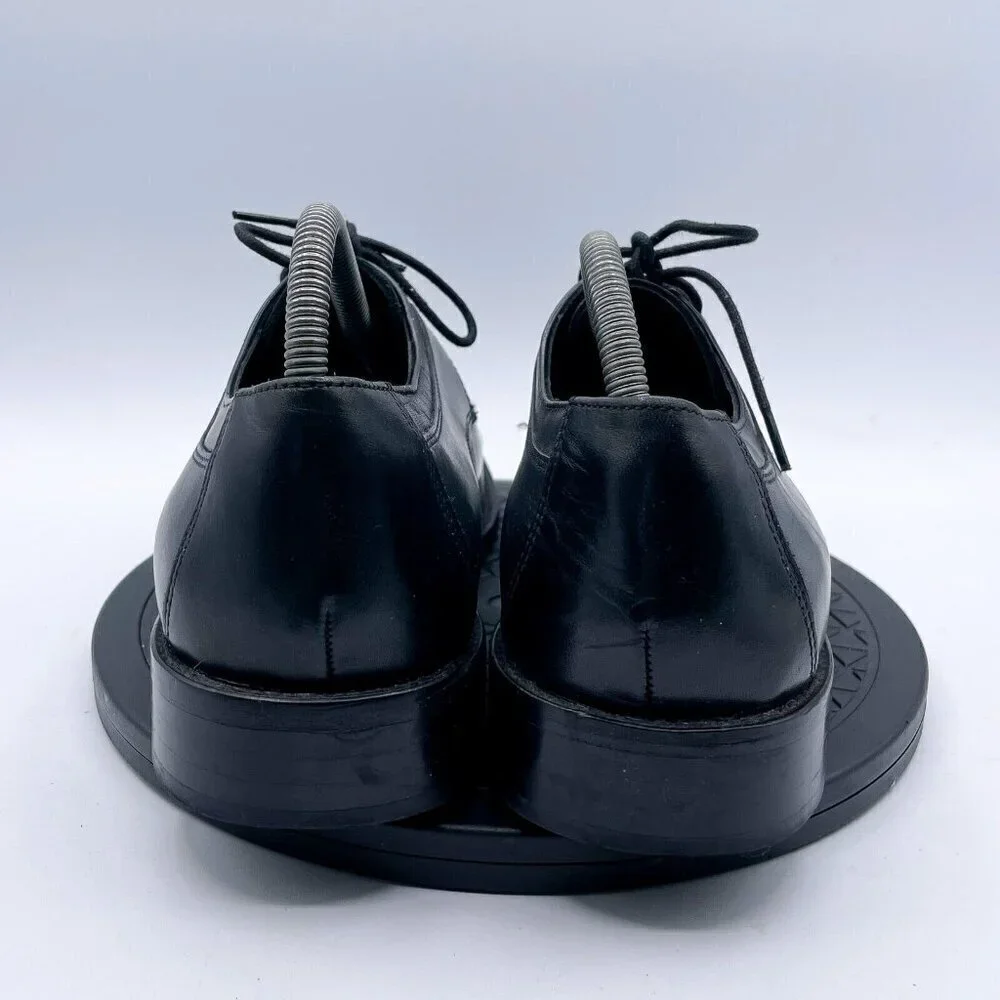 J Murphy by Johnston & Murphy Oxfords Dress Shoes Mens Size 9M Black Leather