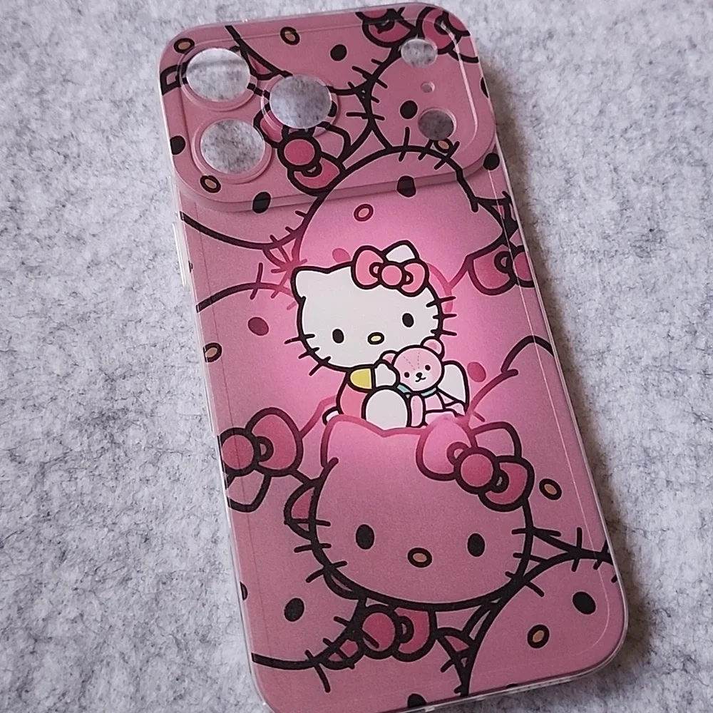 Brand new Apple IPhone 17 Pro Max Hello Kitty Silicone Phone case