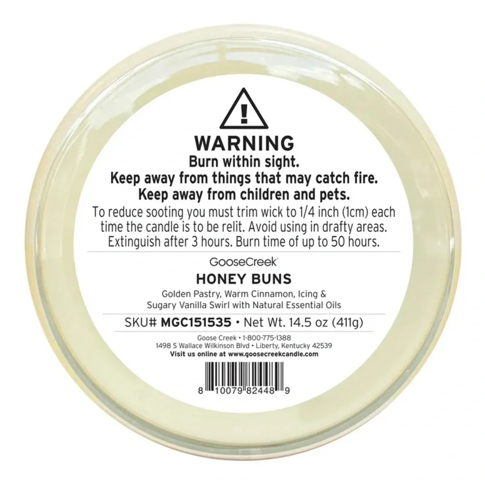 Goose Creek soy wax