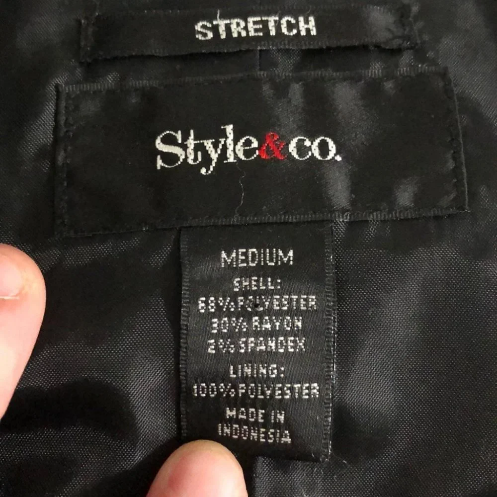 Style & Co. short black