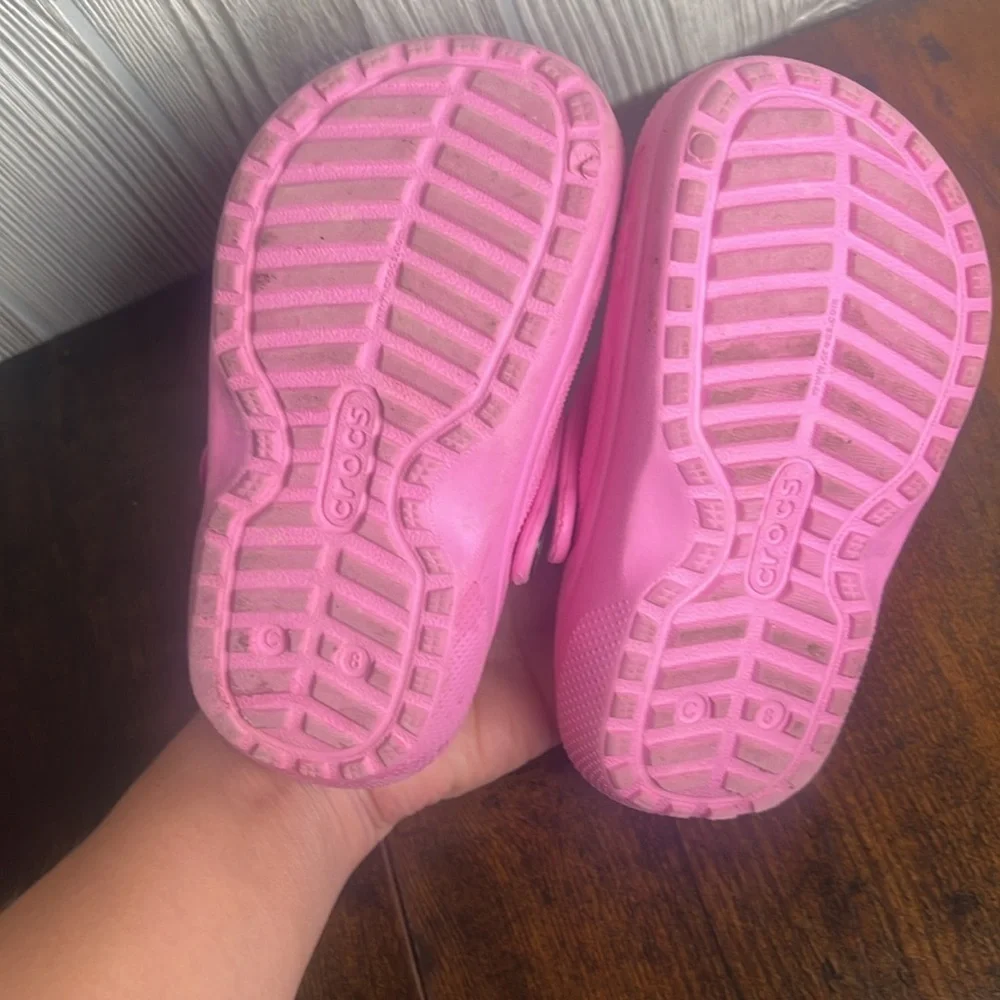 CROCS kids fuzzy
