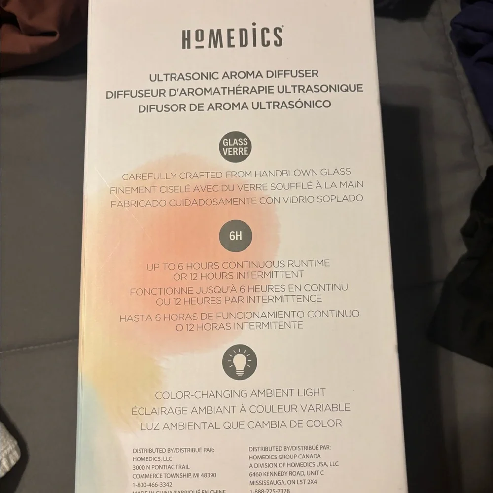 Homedics create calming