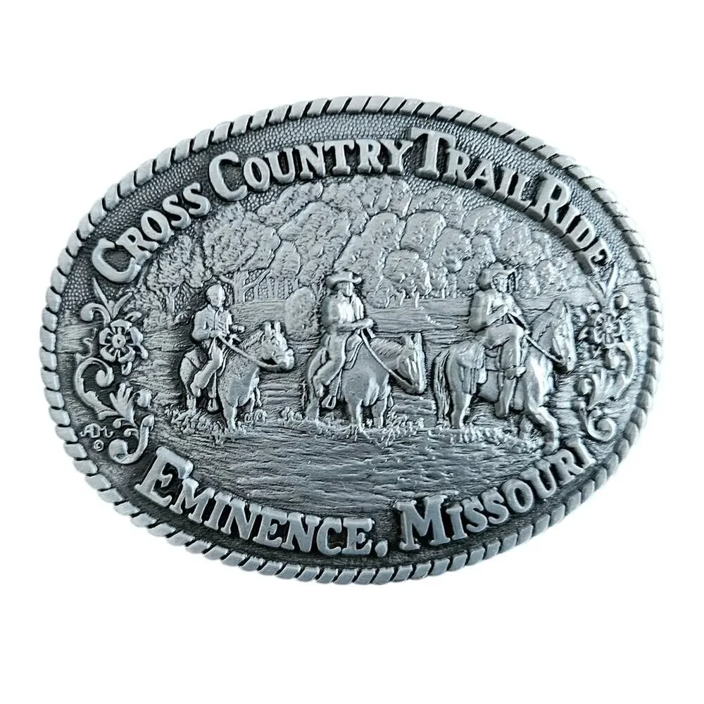 Cross County Trail Riders Buckle, Eminence, Missouri