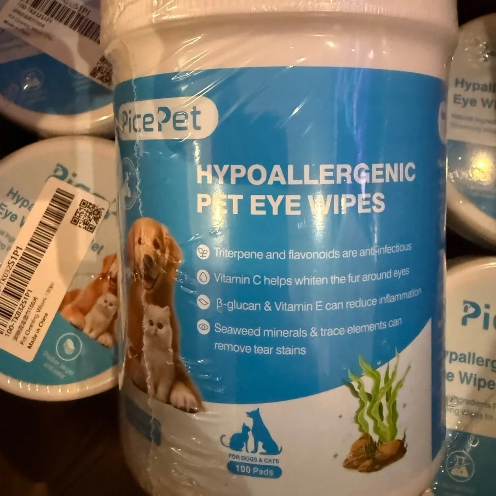 PricePet Hypoallergenic Pet Eye Wipes