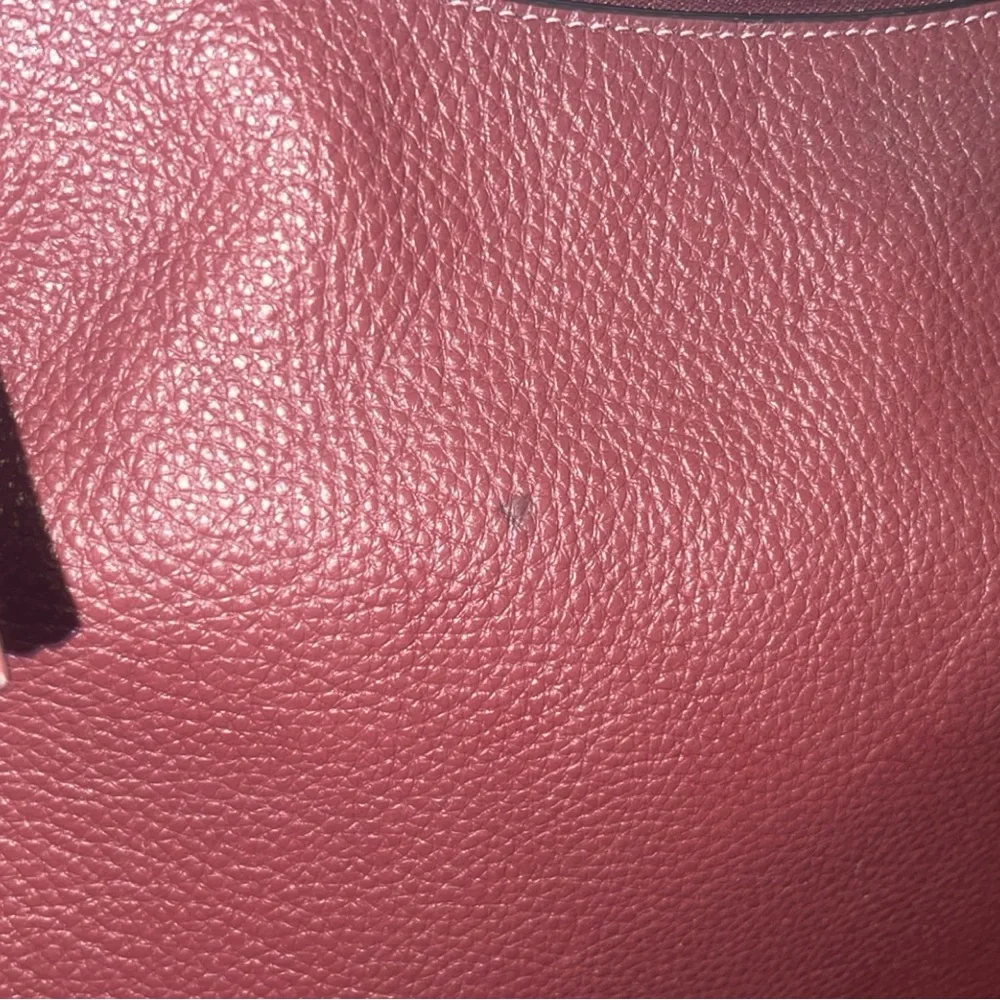 Coach chic maroon